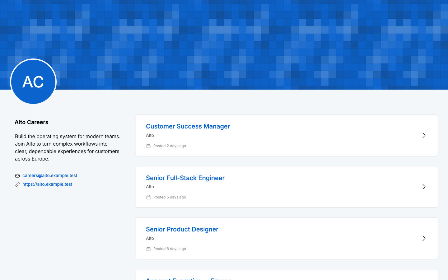 Careers Page